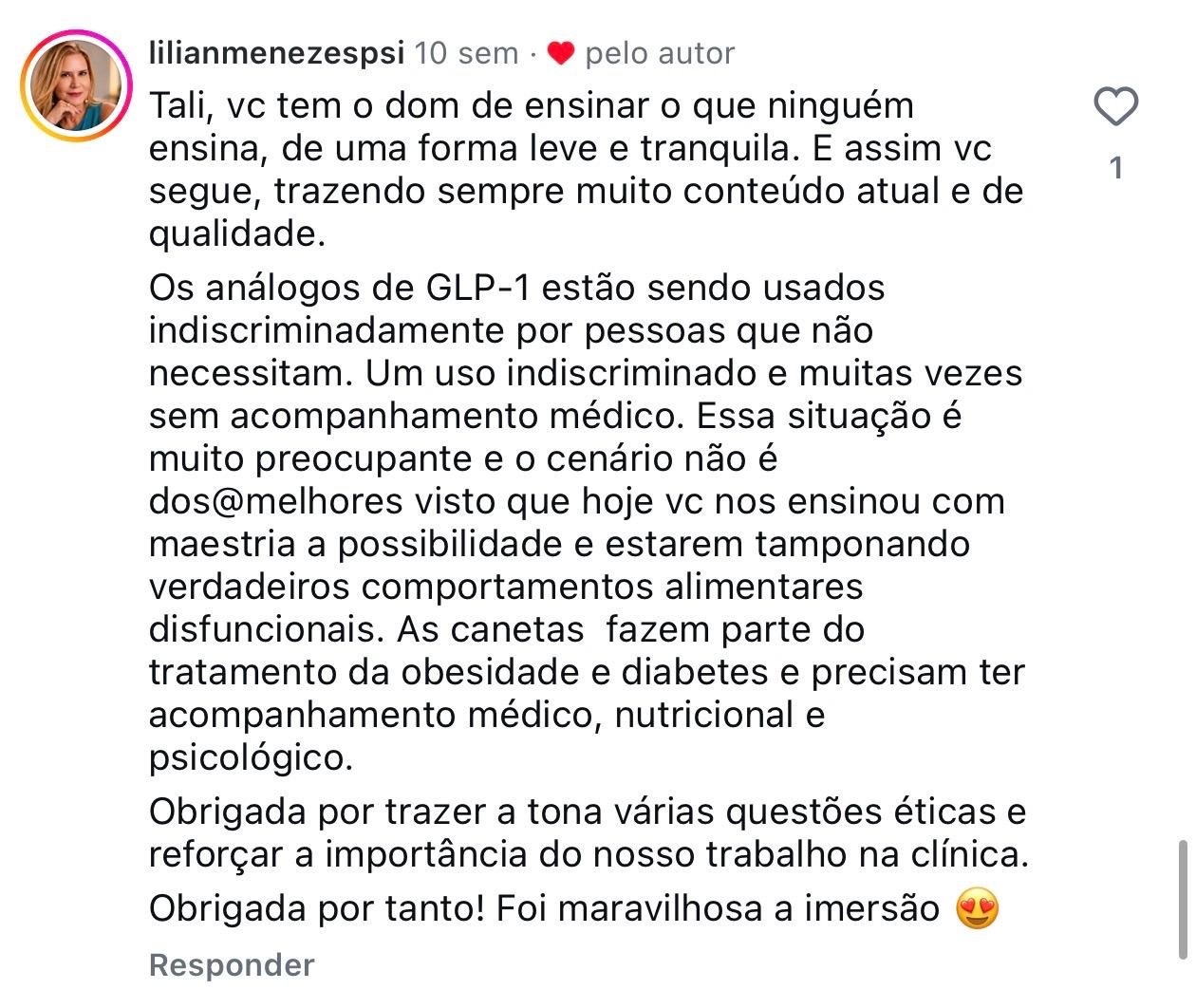 Depoimento de psicólogo