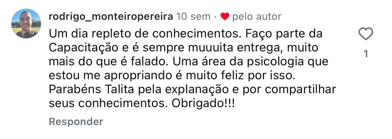 Depoimento de psicólogo